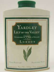 LILY OF THE VALLEY 200g PERFUMED TALCUM POWDER YARDLEY  