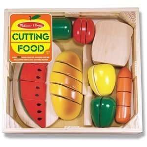 New Melissa & Doug Pretend Play Cutting Food Box Toy  