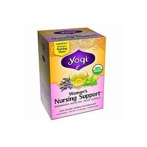 Yogi Herbal Tea, Womans Nursing Support, 16 tea bags (Pack of 3 
