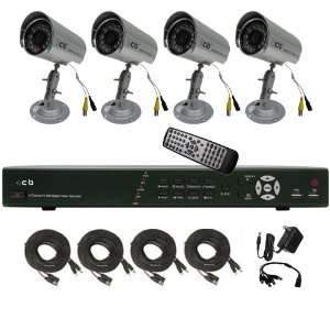  CIB K808AV500G8753 4 8CH Network Security Surveillance KIT 