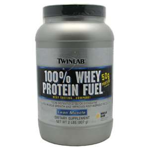 Twinlab 100% Whey Protein Fuel 2lb E, 8lb Chocolate  
