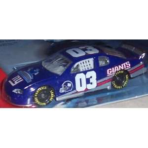  New York Giants NFL Diecast 2003 164 Stock Car by Action 