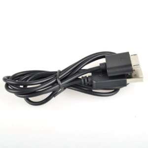 Black USB Sync Charger/Data Cable for Sony PSP GO PSPGO  