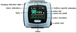 Wrist Pulse Oximeter Wearable Digital Pulse Oximeter 50f  