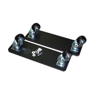 Wheels Caster Kit ~BIG BLACKS~ For Any Of Our Racks  