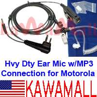 one ear mic to communicate with both your radio and iphone we sell 