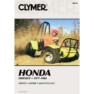 CLYMER REPAIR MANUAL HONDA FL250 ODYSSEY 77 84 Automotive