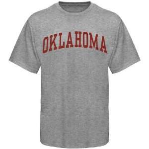  Oklahoma Sooners Youth Ash Arched T shirt Sports 