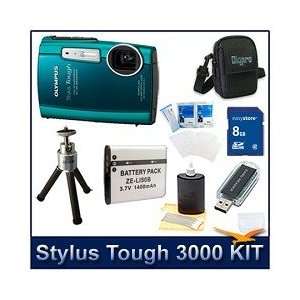  Olympus Stylus Tough 3000 Digital Camera (Green), 12 