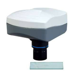 OMAX 9.0MP Microscope Digital Camera+Software+0.1mm Calibration Slide 