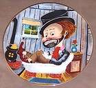 RED SKELTON FREDDIE IN THE BATHTUB L/E HAND SIGNED COLL PLATE W/BOX 