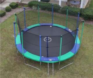 16 ft. HUGE Round AirMaster Trampoline with Enclosure,ANCHOR KIT and 