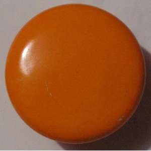  Orange Porcelain Knob 