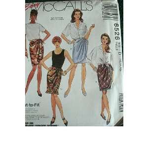   EASY CUT TO FIT   FOCUS ON SERGER SEWING MCCALLS SEWING PATTERN 6526