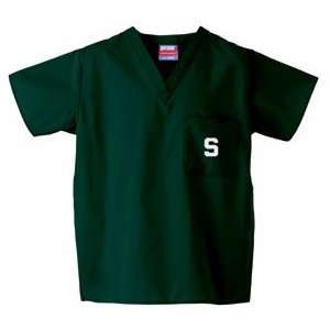  Michigan State Spartans Scrub Top