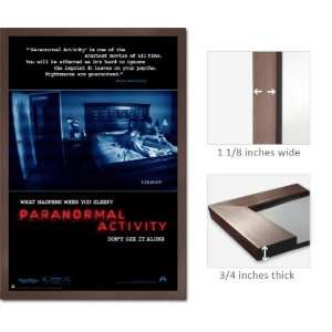  Slate Framed Paranormal Poster Activity Movie Sleep Fr3000 