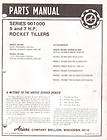 Ariens 901005 901006 Rocket Rotary Tiller Parts Manual