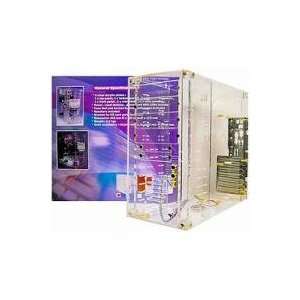  Case ATX Transparent Mid Tower 11 Bay No Power Supply 