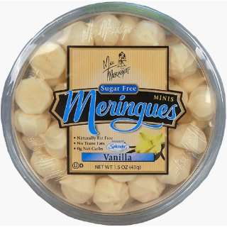 Miss Meringue Vanilla Sugar Free Minis 1.5 oz. Tub  