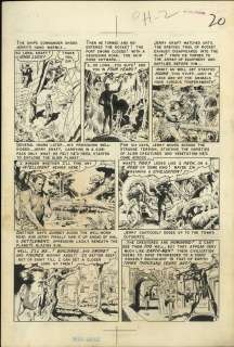 WALLY WOOD  WEIRD SCIENCE #13 CMPLT 6 PG STORY ORIG ART  