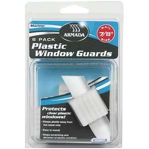    Camco 65523 Armada 1 Plastic Window Guard, (Pack of 6) Automotive