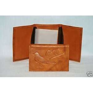  BALTIMORE ORIOLES Leather TriFold Wallet NEW br1 