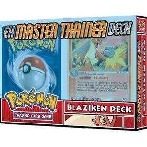  EX Blaziken Master Trainer Deck [Toy] Toys & Games
