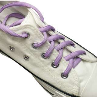   Pair 45 Oval Sneaker Shoelaces Athletic Shoe String Lace 114cm Purple