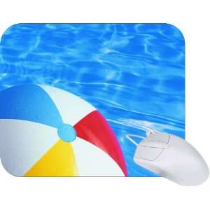  Rikki Knight Beach Ball in Pool Design Mouse Pad Mousepad 