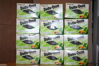 24 Pack Dudu Osun African Black Soap Tropical Naturals  