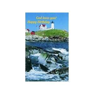  Postcards Birthday God Loves You (Package of 25 