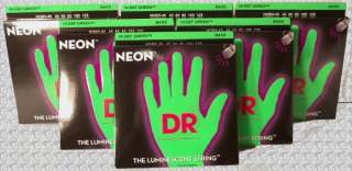 SETS DR NGB5 45 NEON GREEN 5 STRING BASS STRING [4663  