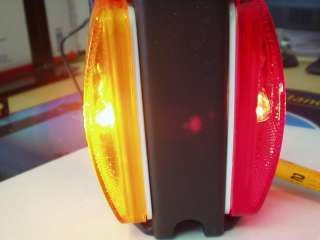 Red/Amber Optronics BA44 Fender Light Marker Trailer RV  