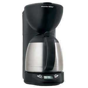 Proctor Silex Plus 10 Cup Programmable Thermal Coffeemaker  