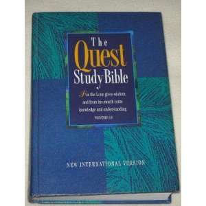  Quest Study Bible   New International Version Zondervan 