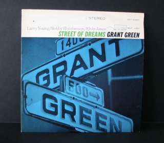 GRANT GREEN Street of Dreams LP on BLUE NOTE Liberty VAN GELDER  