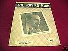 1950 THE ROVING KIND MITCH MILLER PIANO SHEET MUSIC