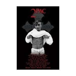  Music   Rap / Hip Hop Posters Tupac   Cross   91x61cm 