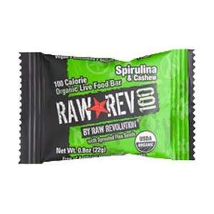 Raw Revolution Kosher Organic Spirulina & Cashew Raw Rev 100 Calorie 0 