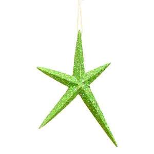   Glitter Asymmetrical Star Christmas Ornament #2505432
