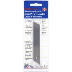  American Safety Razor #MM0970 18 MM 5PK 8 PT Snap Blade 