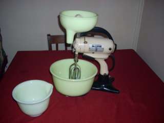   Hamilton Beach Model D Stand Mixer With Juicer Attachment  