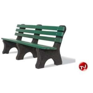  Outdoor 20 Series 96 Portable Recycled Armless Bench 
