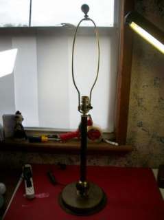 Vintage Art Deco Machine Age Metal Desk,Table Lamp  