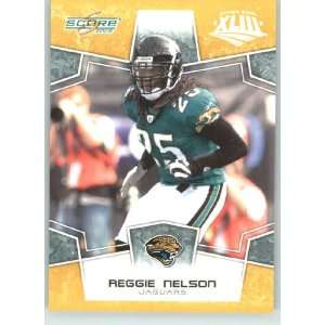   Reggie Nelson   Jacksonville Jaguars   NFL Trading Card in a