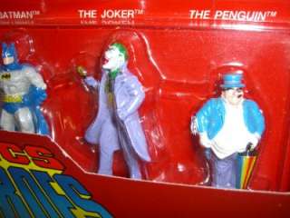 DC Comics Superheroes   Ertl   1991   Batman , Joker , Wonderwoman 