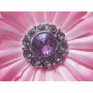   15mm Lavender Acrylic Rhinestone Buttons 5ala Arts, Crafts & Sewing