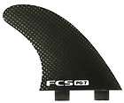 FCS PG 7 Carbon Thruster Surfboard Fin Set