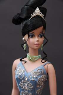 J177 BN Green Rhinestone Jewelry Set for Barbie FR  