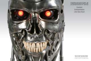 Sideshow Terminator 2 T 800 Endoskeleton Combat Ver. Life Size 